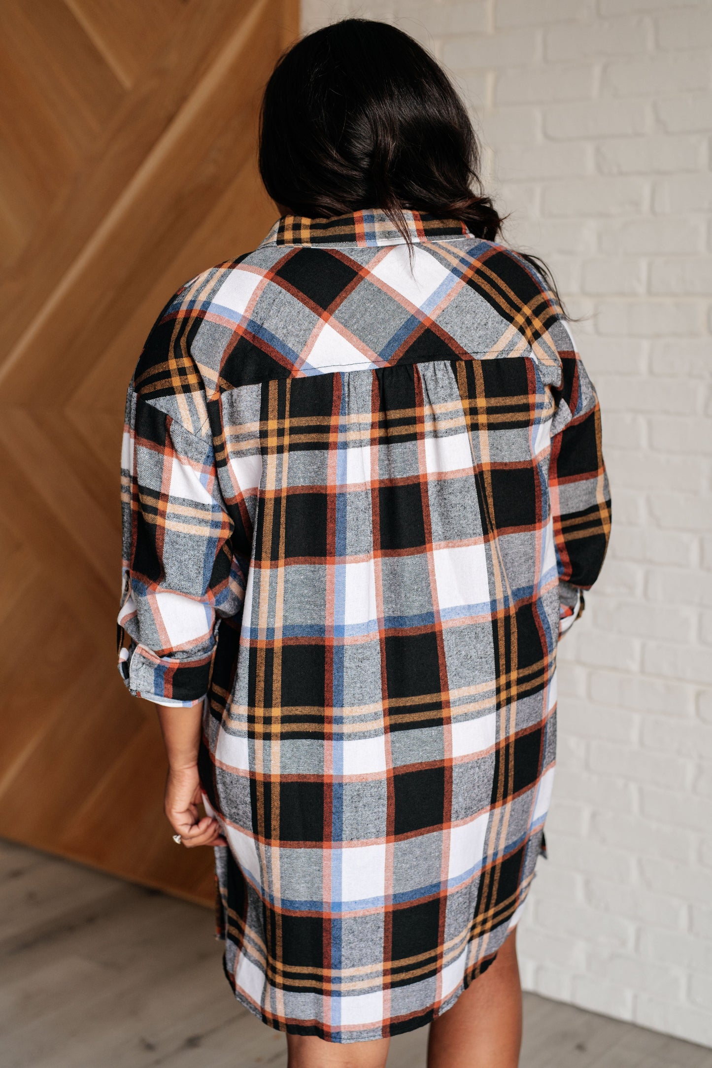 Jodifl • Make it Right Plaid Shirt Dress