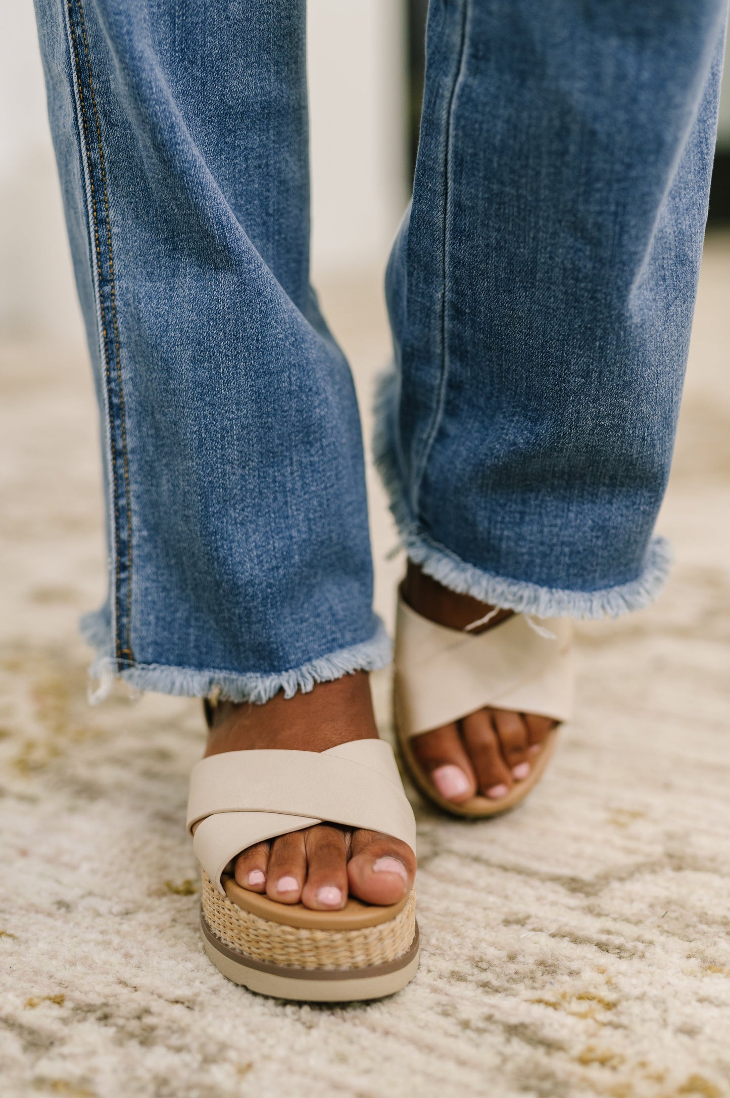 Judy Blue • Maureen • High Rise Distressed Bootcut Jeans
