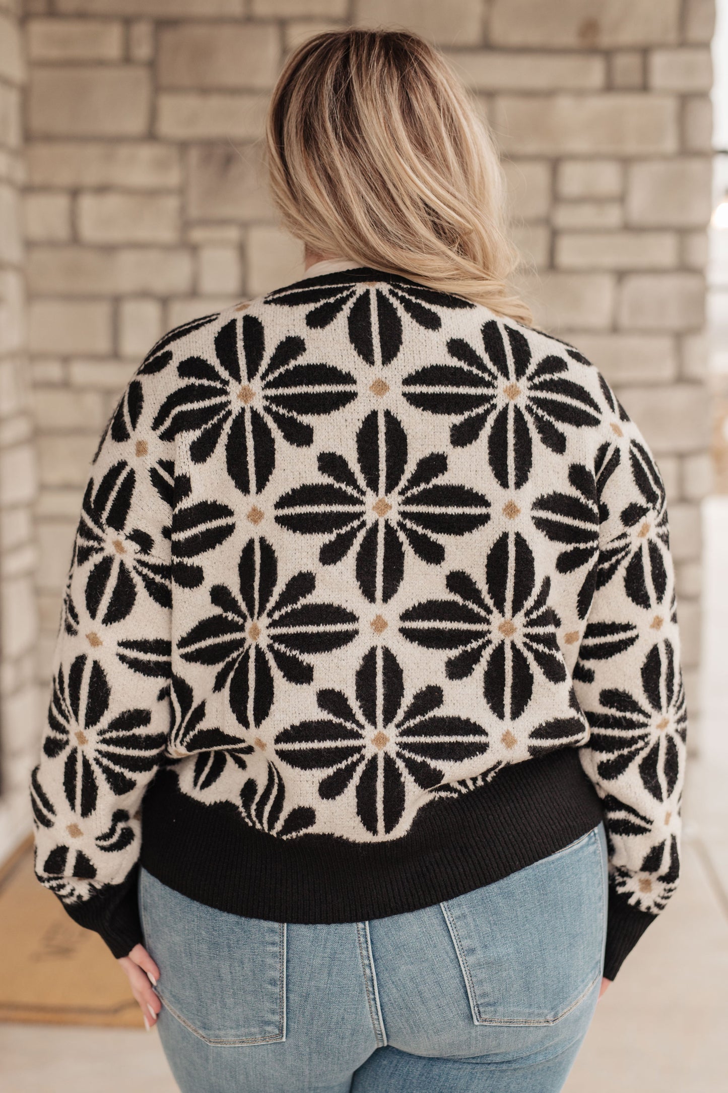 BiBi • Mid Mod Floral Sweater