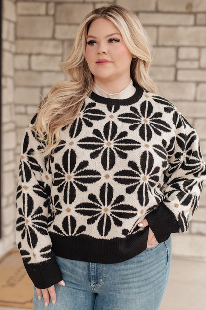 BiBi • Mid Mod Floral Sweater