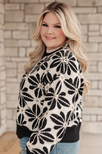 BiBi • Mid Mod Floral Sweater