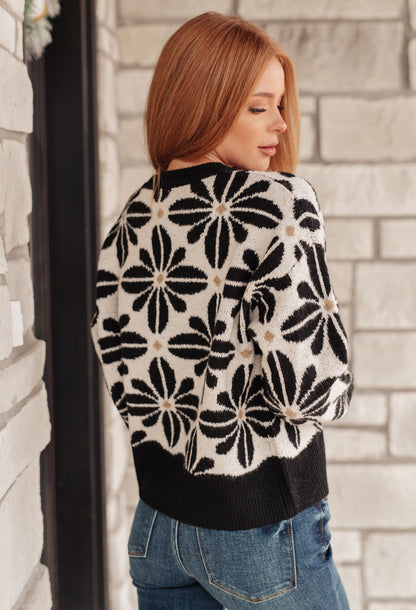 BiBi • Mid Mod Floral Sweater