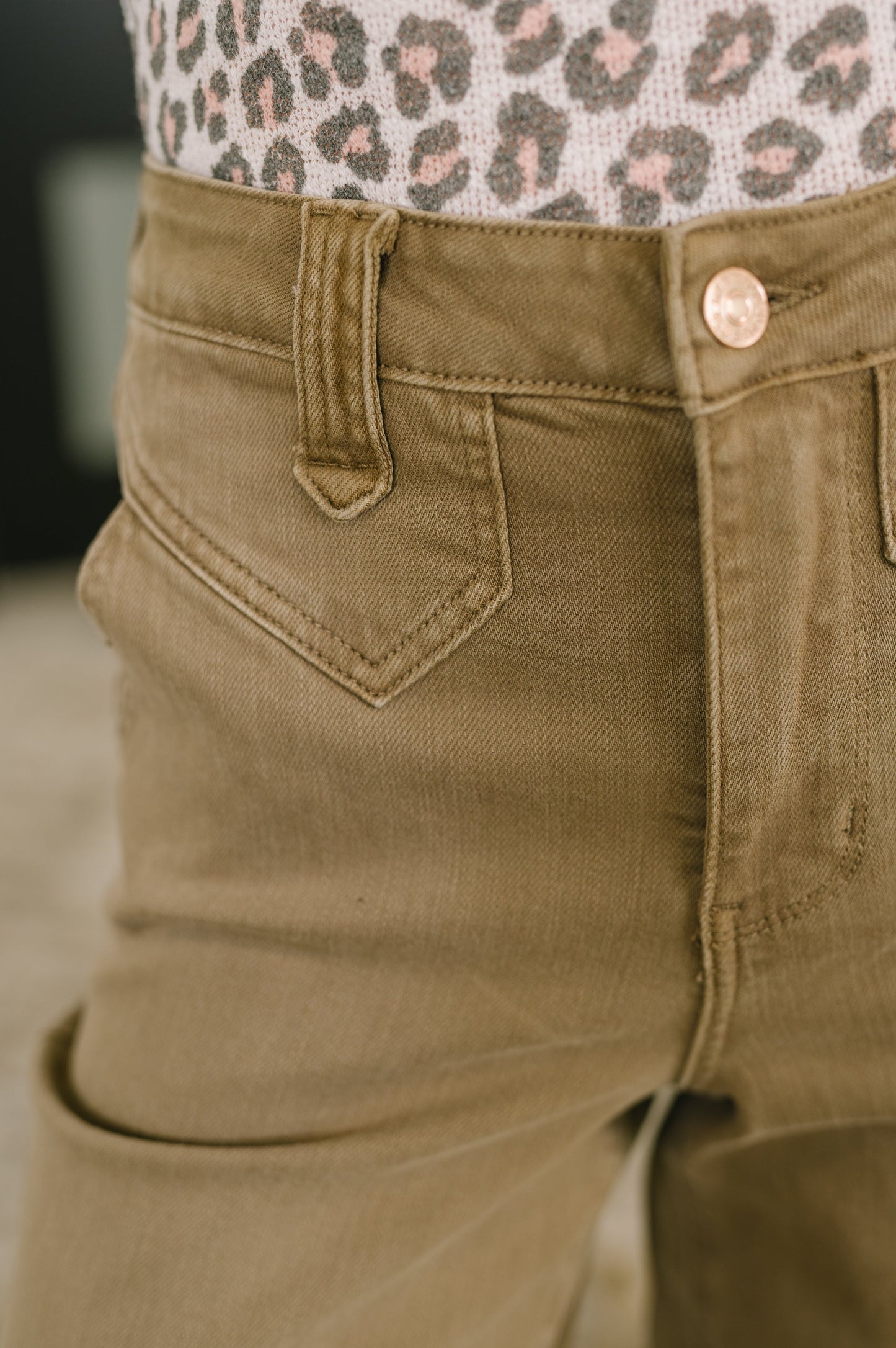 Judy Blue • Nancy • High Waist Wide Leg Ankle Jean with Vintage Front Yoke