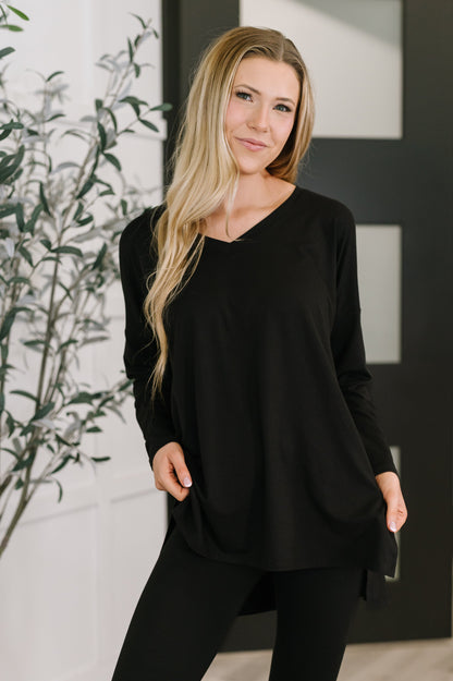 Zenana • Next to Nothing Top and Bottom Set in Black