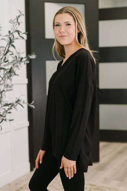 Zenana • Next to Nothing Top and Bottom Set in Black