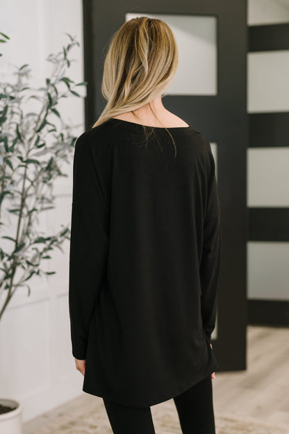 Zenana • Next to Nothing Top and Bottom Set in Black
