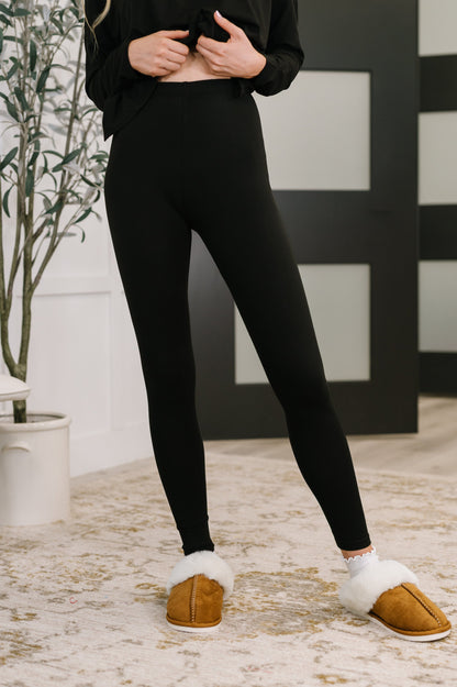 Zenana • Next to Nothing Top and Bottom Set in Black