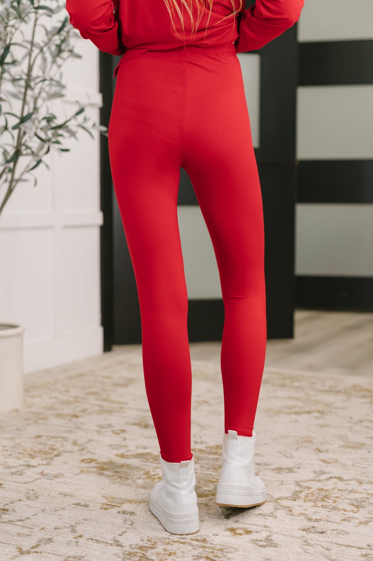 Zenana • Next to Nothing Top and Bottom Set in Ruby
