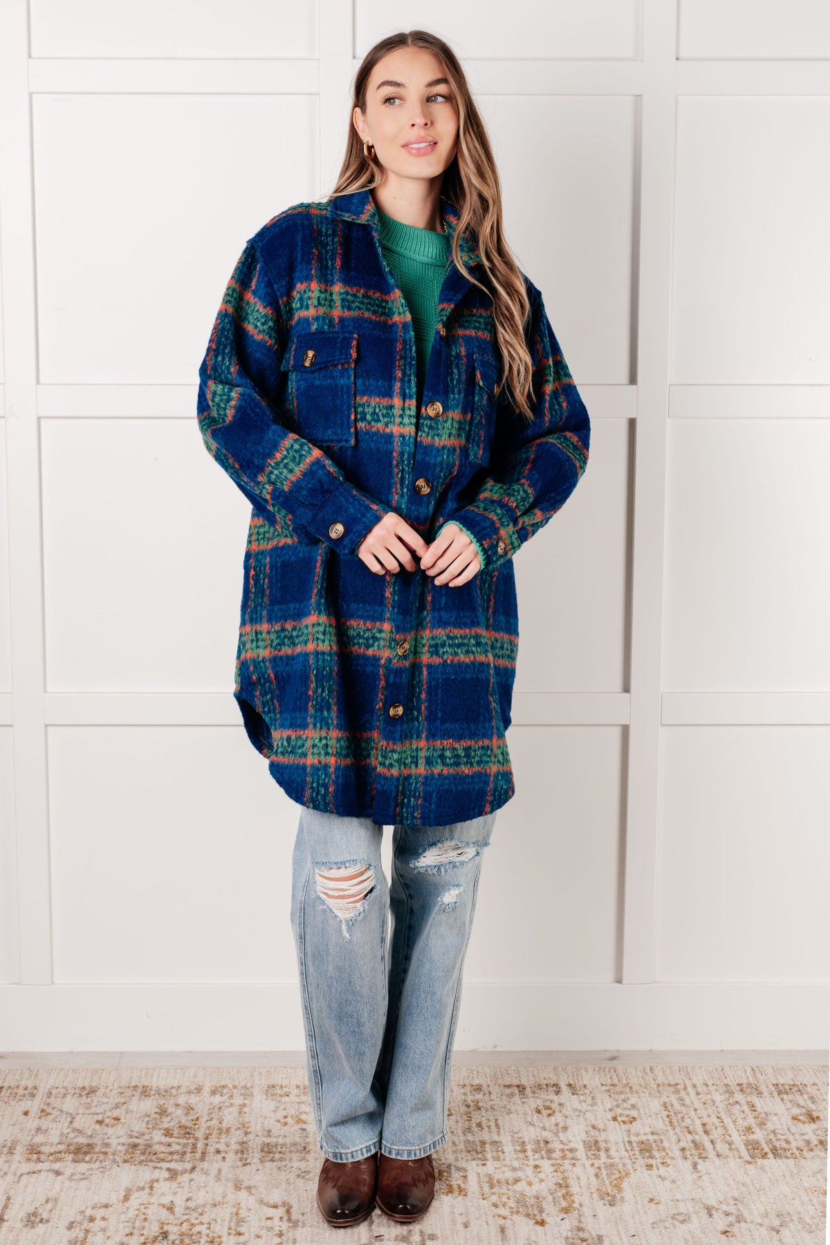 No Tears • Plaid Coat