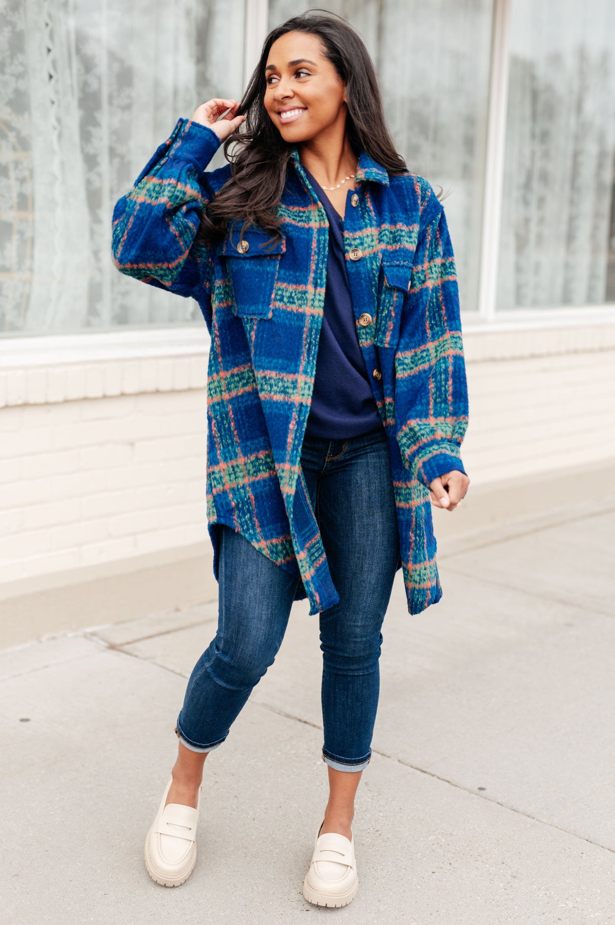 No Tears • Plaid Coat