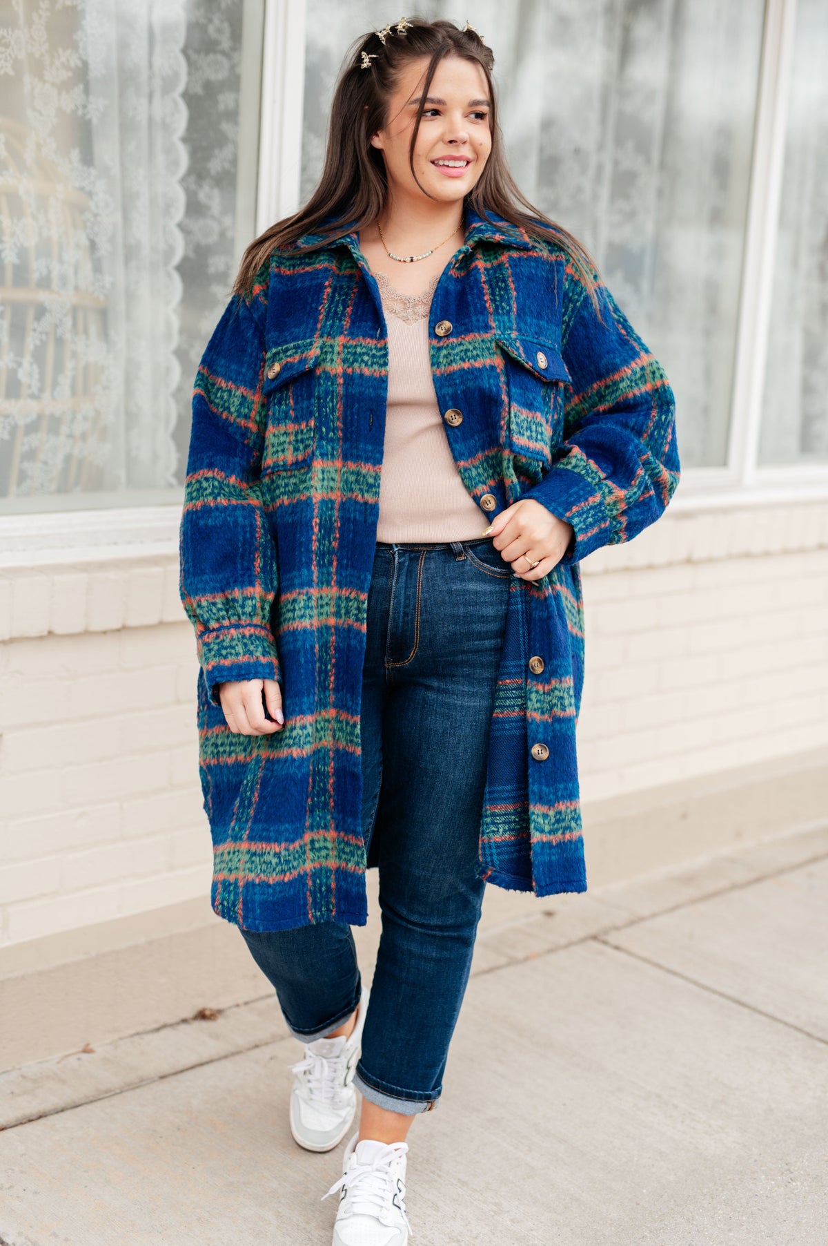 No Tears • Plaid Coat