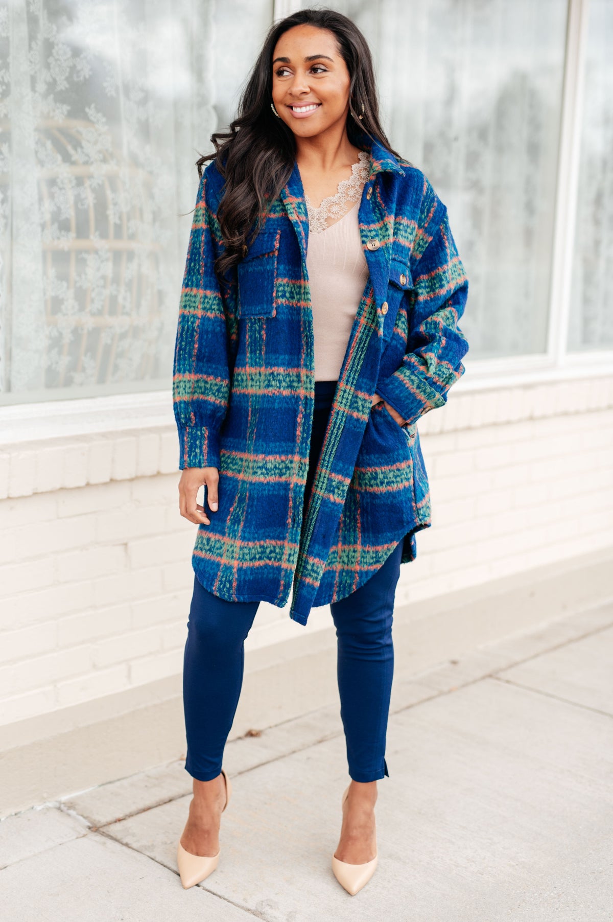No Tears • Plaid Coat
