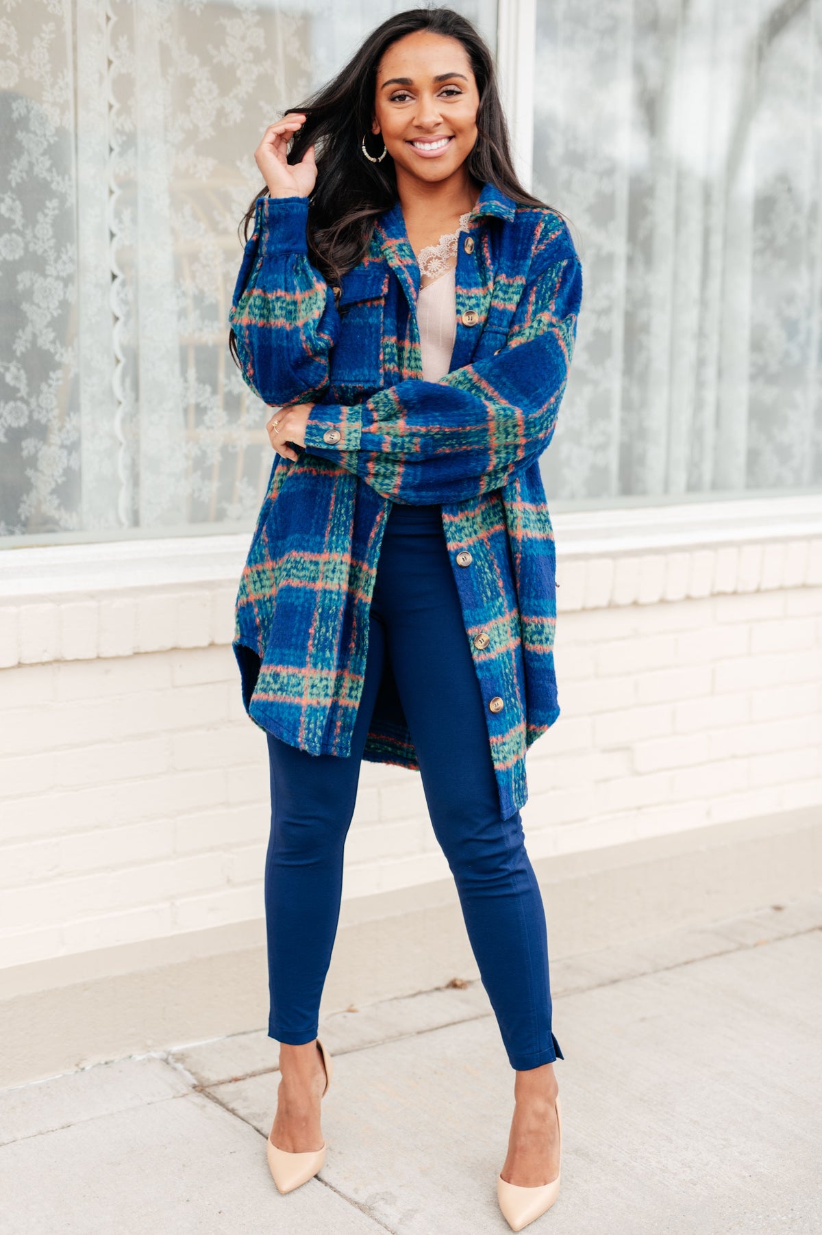 No Tears • Plaid Coat