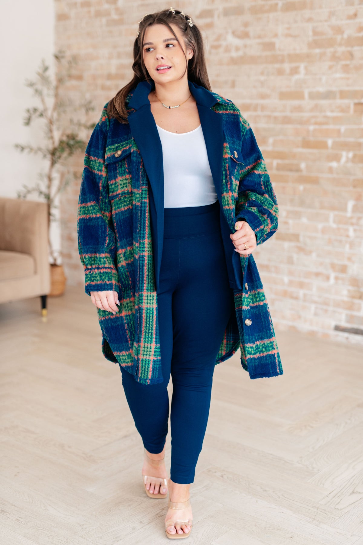 No Tears • Plaid Coat