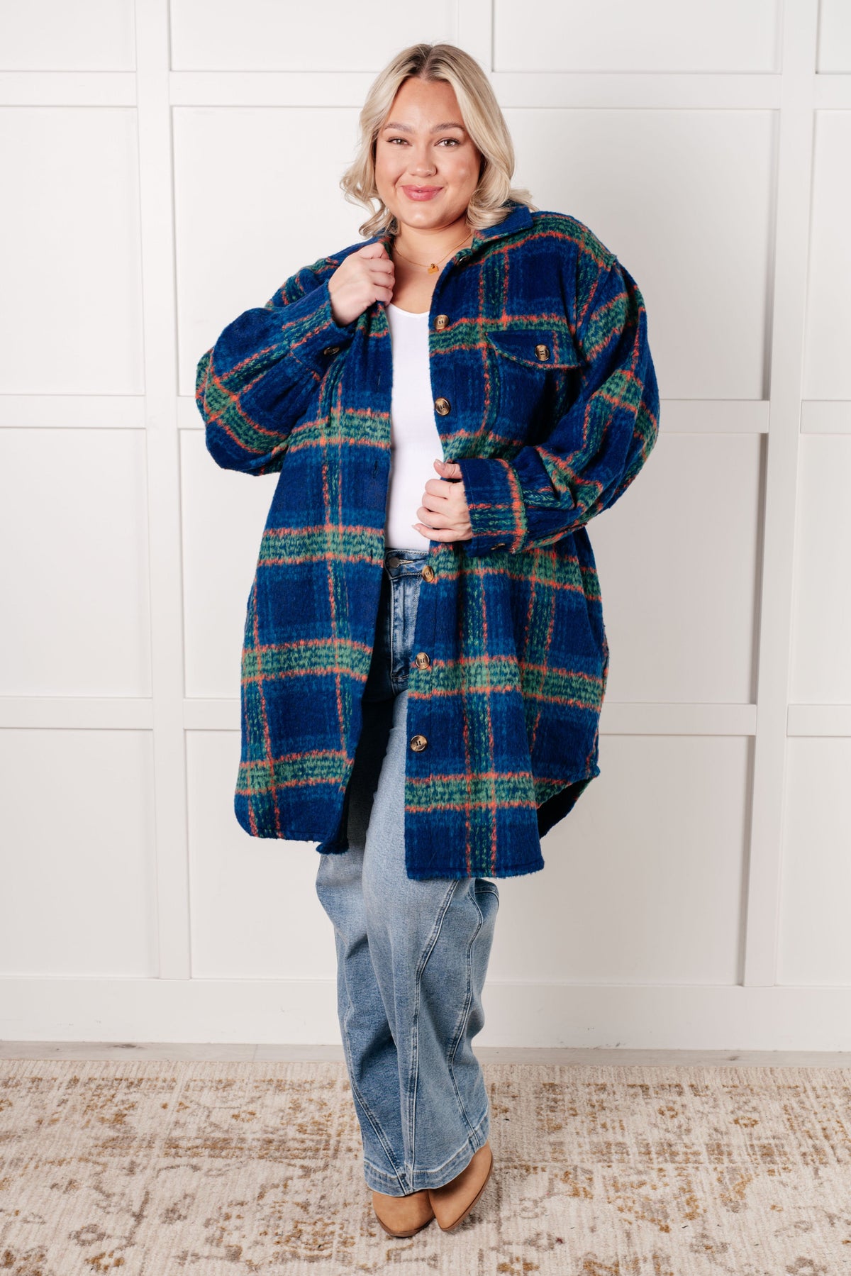 No Tears • Plaid Coat