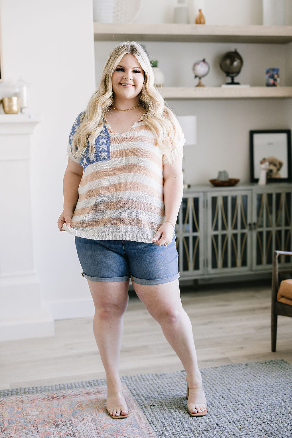 BiBi • Old Glory Sleeveless Sweater