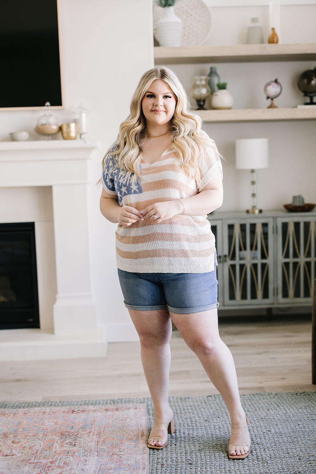 BiBi • Old Glory Sleeveless Sweater