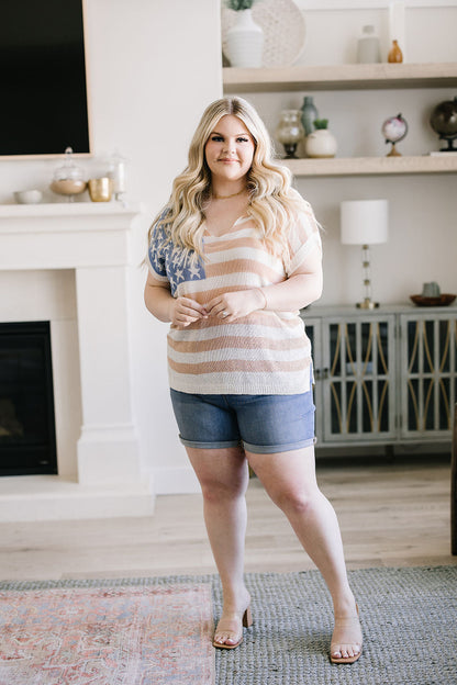 BiBi • Old Glory Sleeveless Sweater