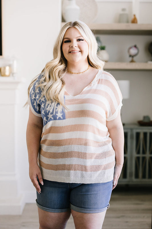 BiBi • Old Glory Sleeveless Sweater