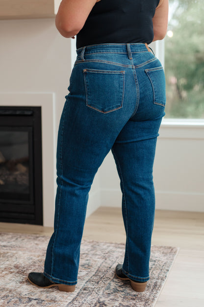 Judy Blue • Pippa High Rise Button Fly Dad Jeans