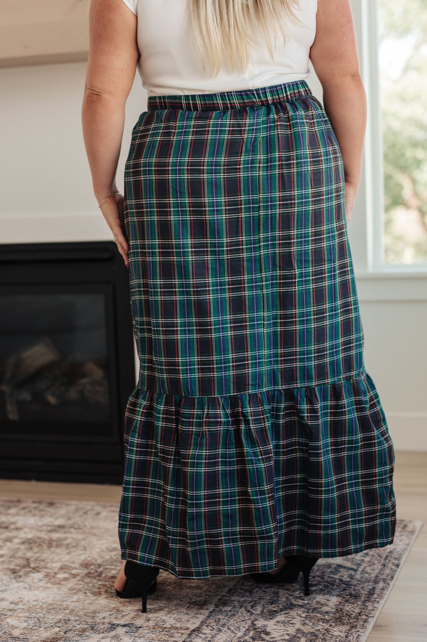 Jodifl • Plaid Perfection Maxi Skirt