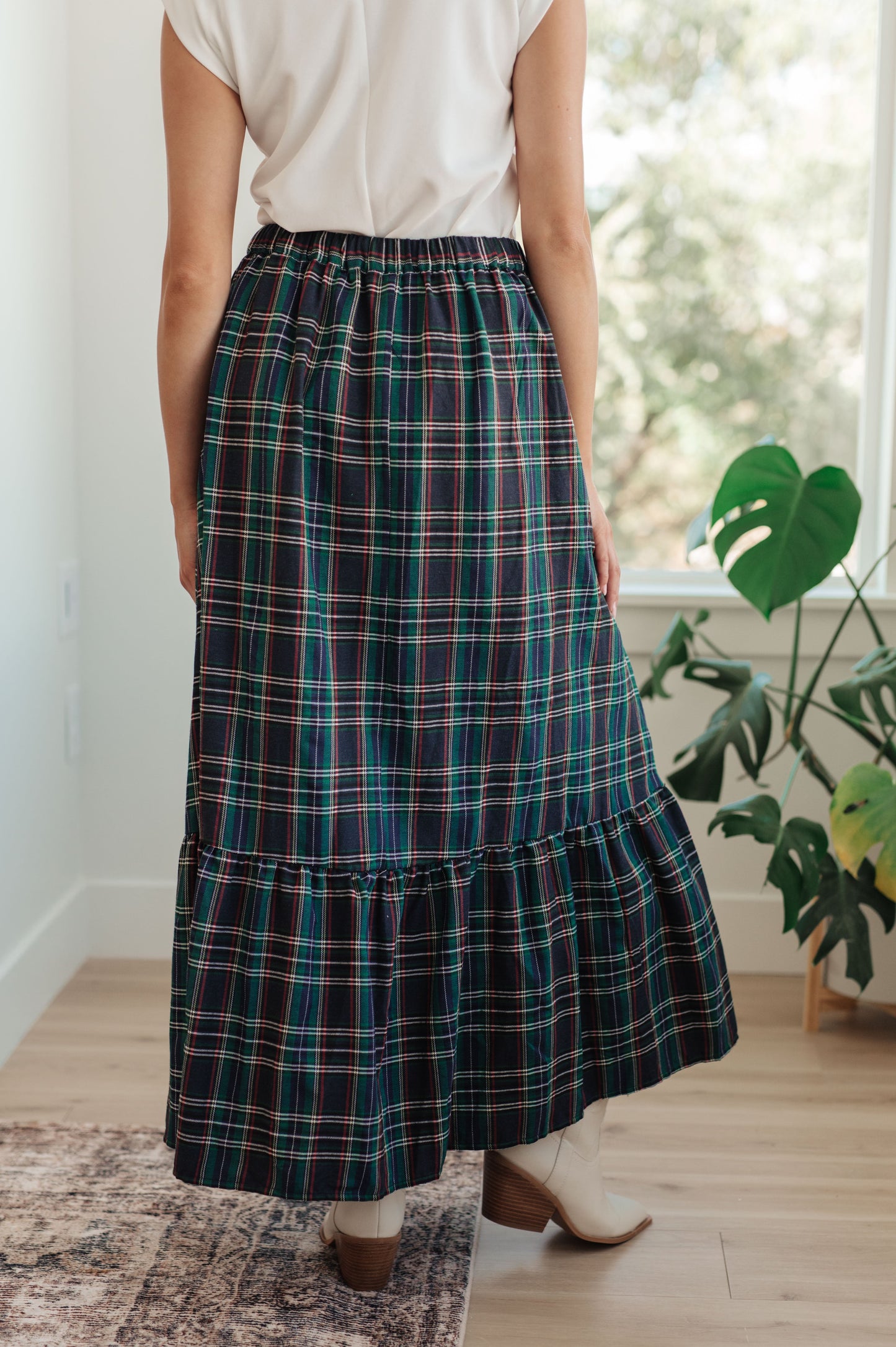 Jodifl • Plaid Perfection Maxi Skirt