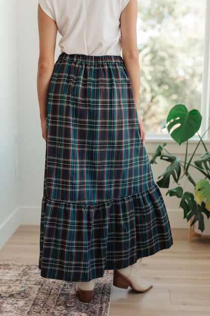 Jodifl • Plaid Perfection Maxi Skirt