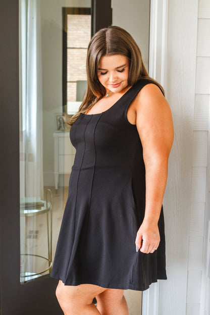 POL • Polo Match Square Neck Dress