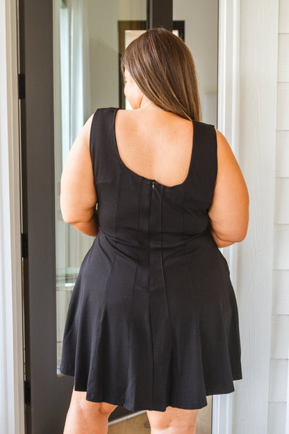 POL • Polo Match Square Neck Dress