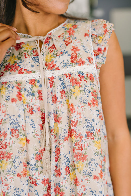In-Loom • Precisely Me Smock Midi Dress