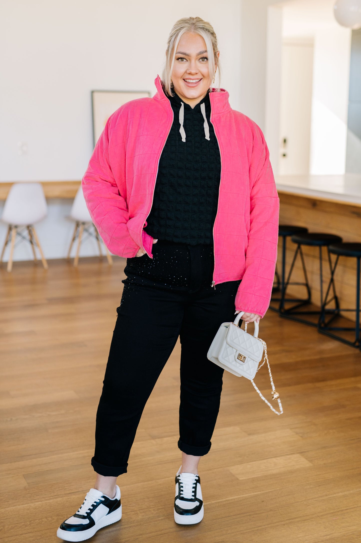 Davi & Dani • Quilted and Covered Quilted Jacket