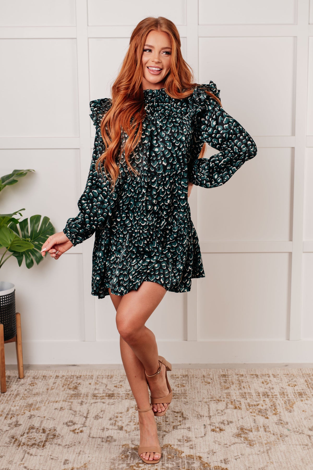 Jodifl • Right As Rain Ruffle Detail Dress