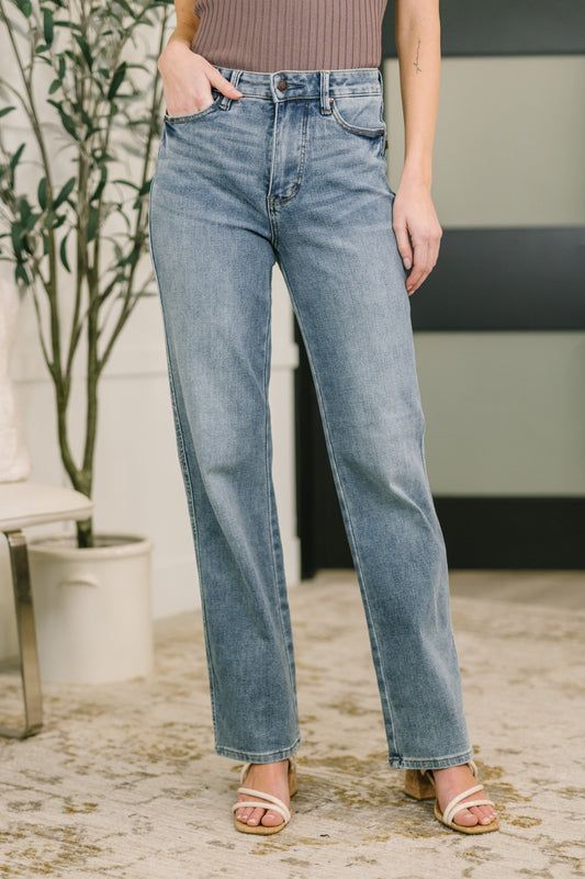 Judy Blue • Sabrina • High Waist Tummy Control Slim Straight