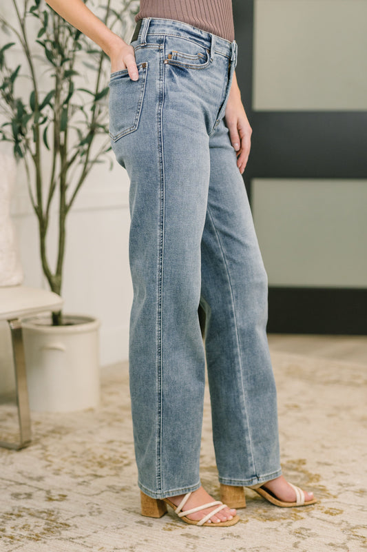 Judy Blue • Sabrina • High Waist Tummy Control Slim Straight