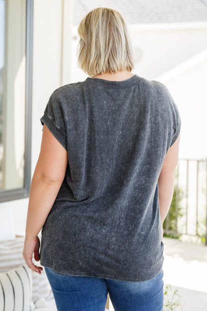 Jodifl • She's Alright Mineral Wash Sleeveless Henley