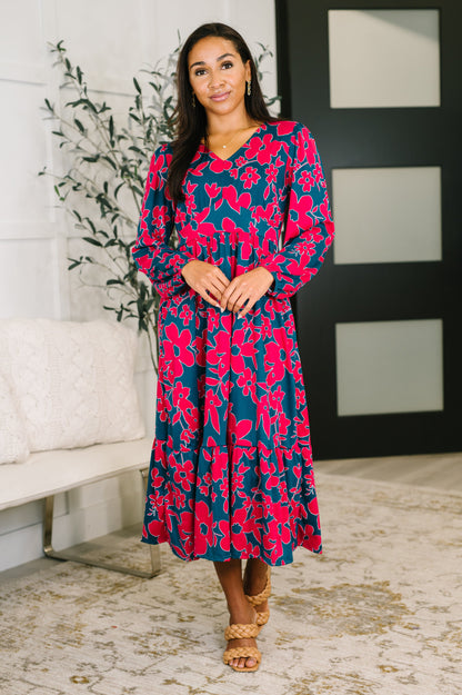 Haptics • She's Just the Girl for Me V-Neck Dress