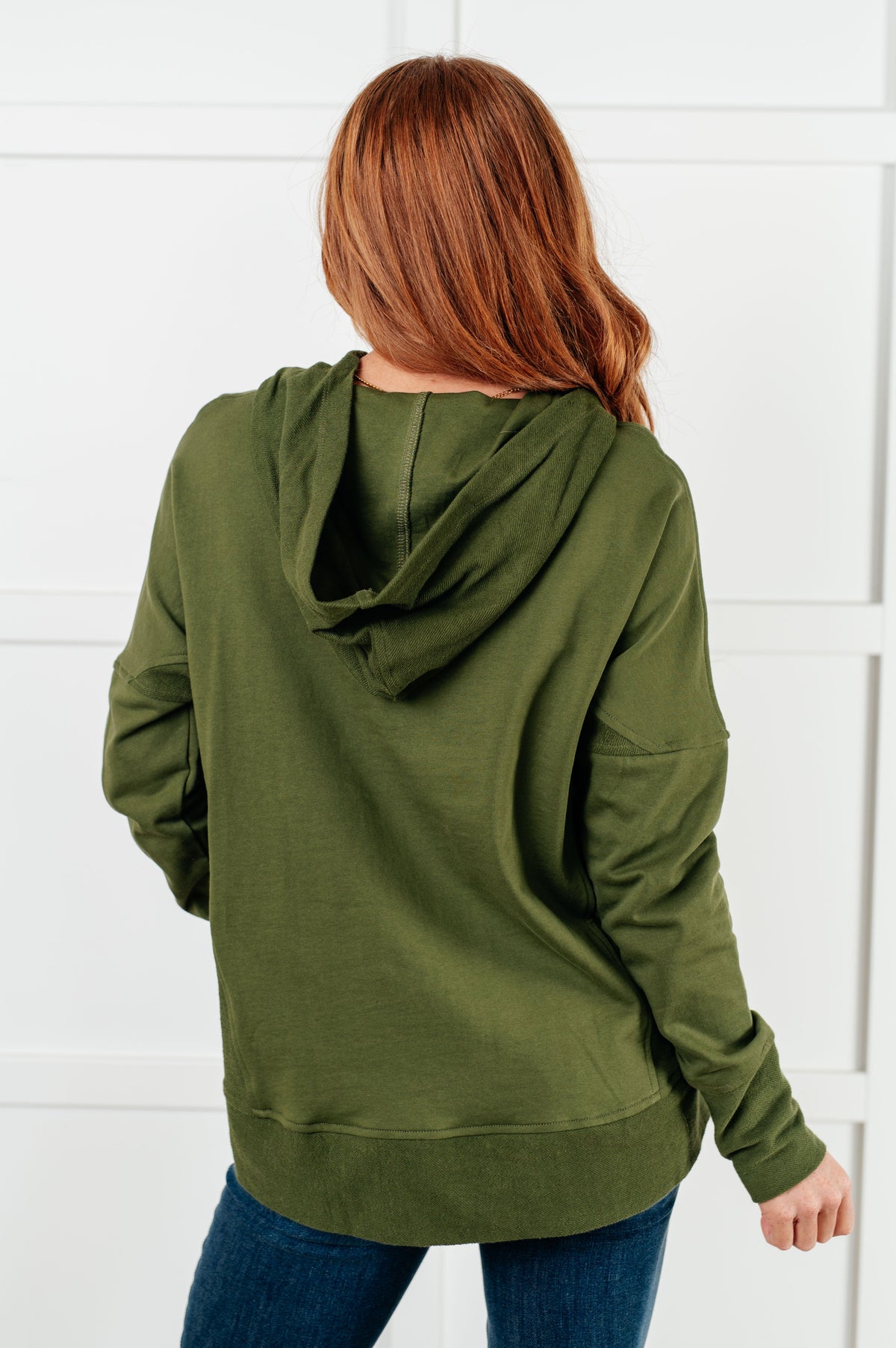 Haptics • 100% Cotton • Simple Snug Snap Hooded Pullover