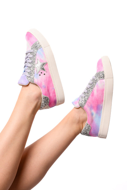 Corkys • Supernova Sneakers in Pastel Tie Dye