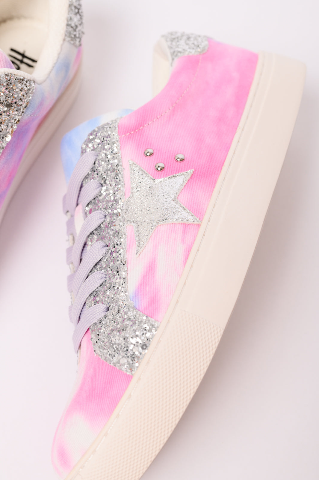 Corkys • Supernova Sneakers in Pastel Tie Dye