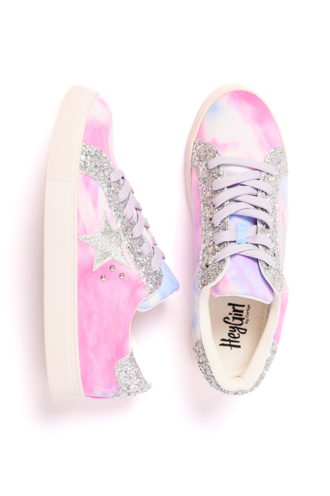 Corkys • Supernova Sneakers in Pastel Tie Dye