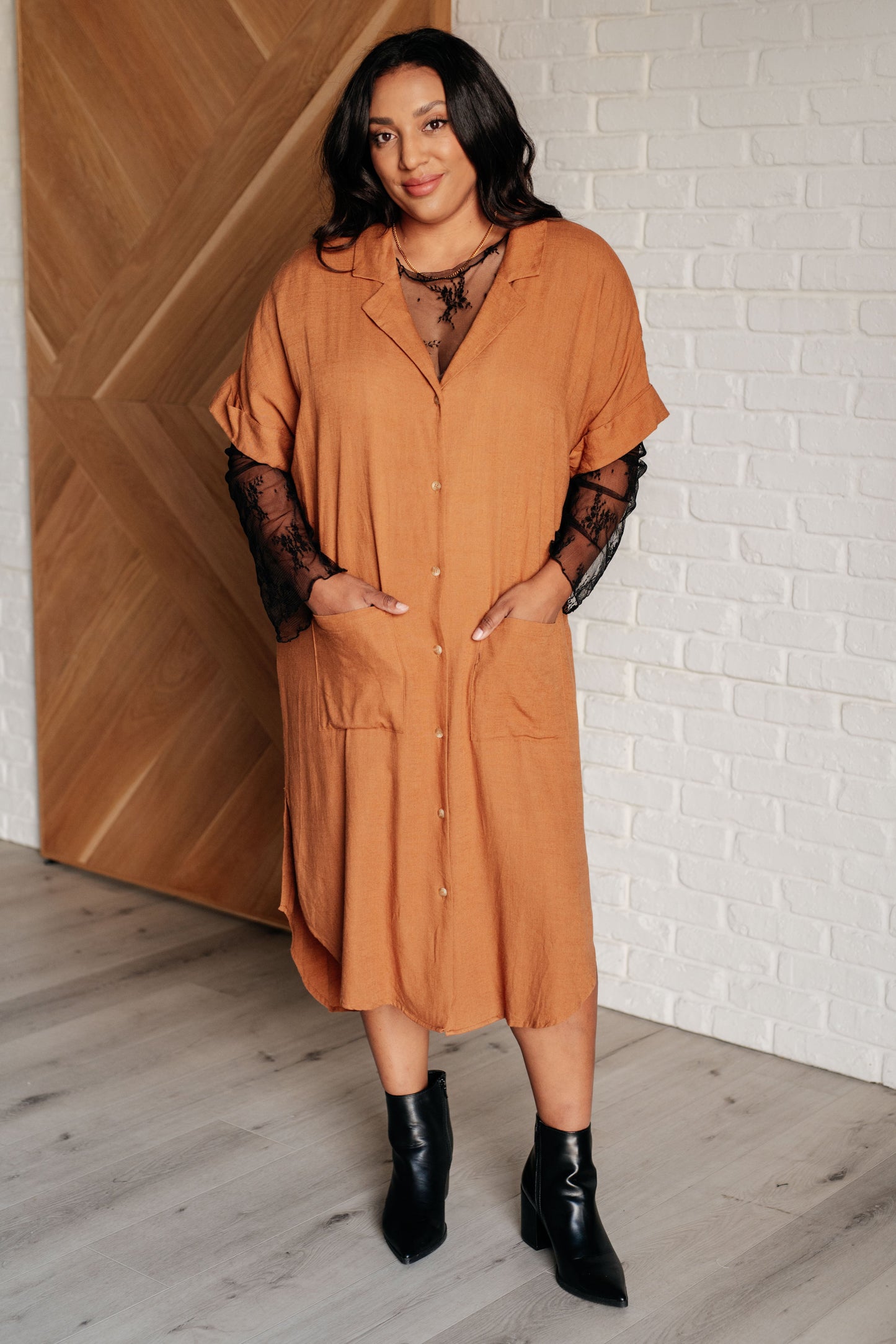 Jodifl • Sure to Be Great Shirt Dress