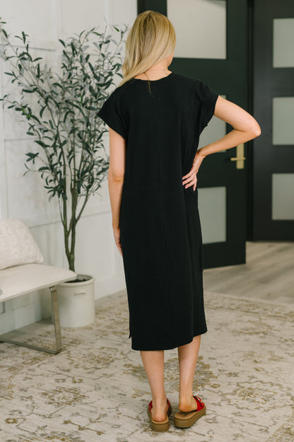 Zenana • Sweet Like That Casual Dress in Black