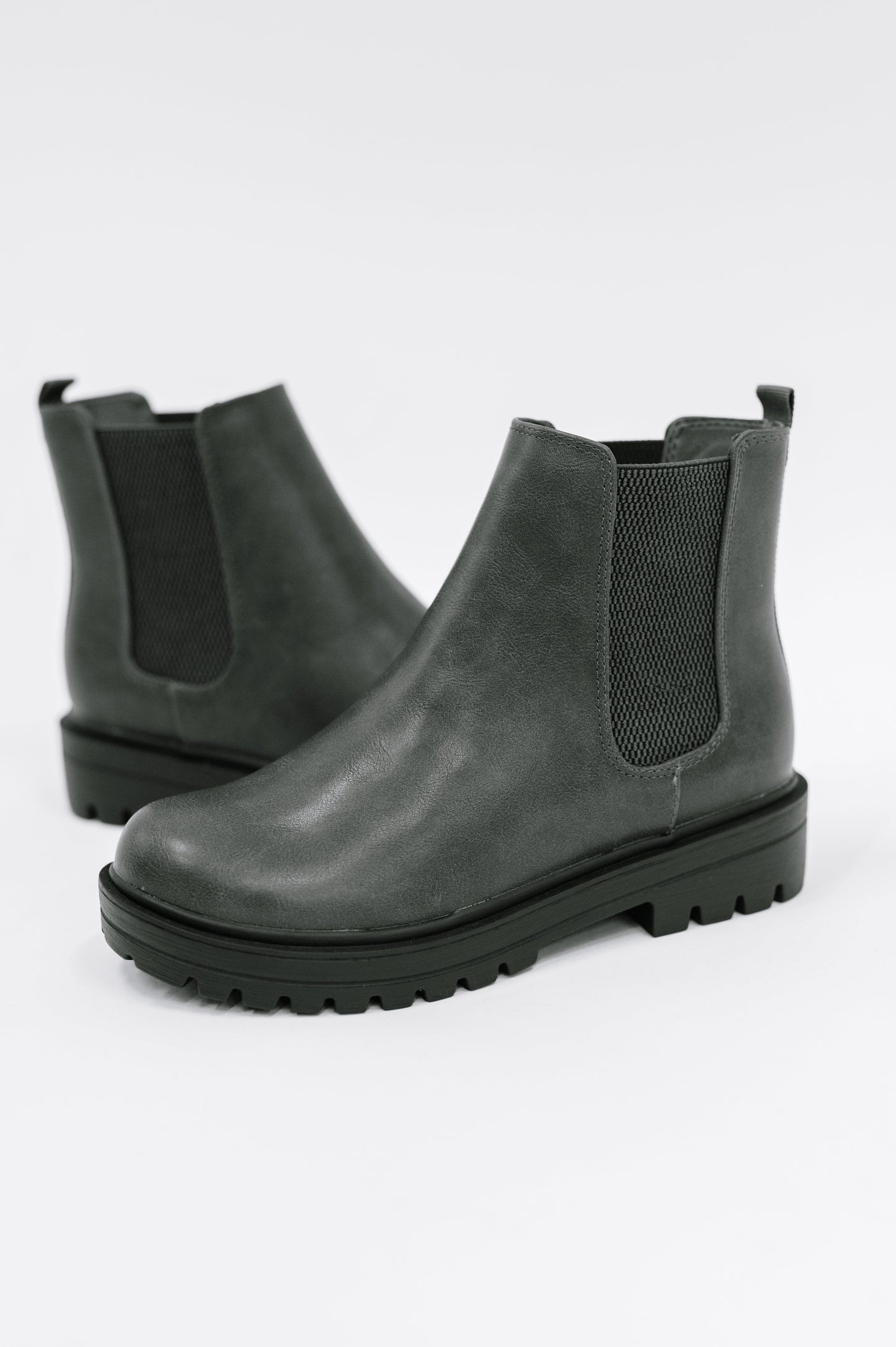 That's Just What They'll Do Paden Chelsea Boots in Black