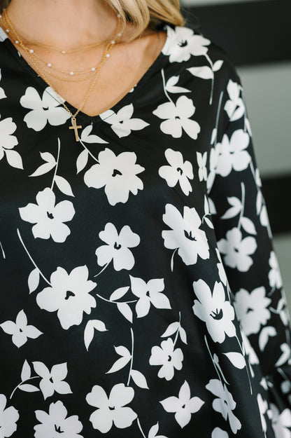 Haptics • Time and Time Again • Floral Blouse