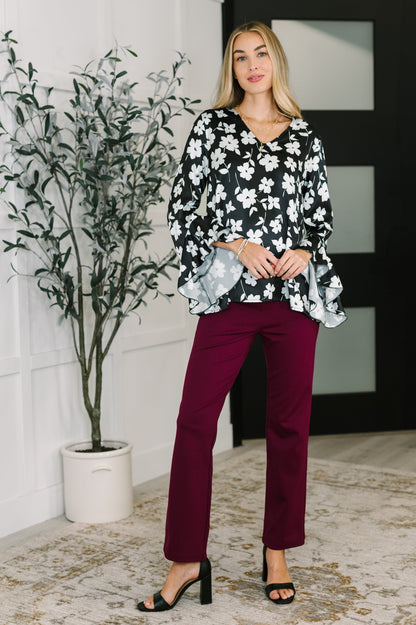 Haptics • Time and Time Again • Floral Blouse