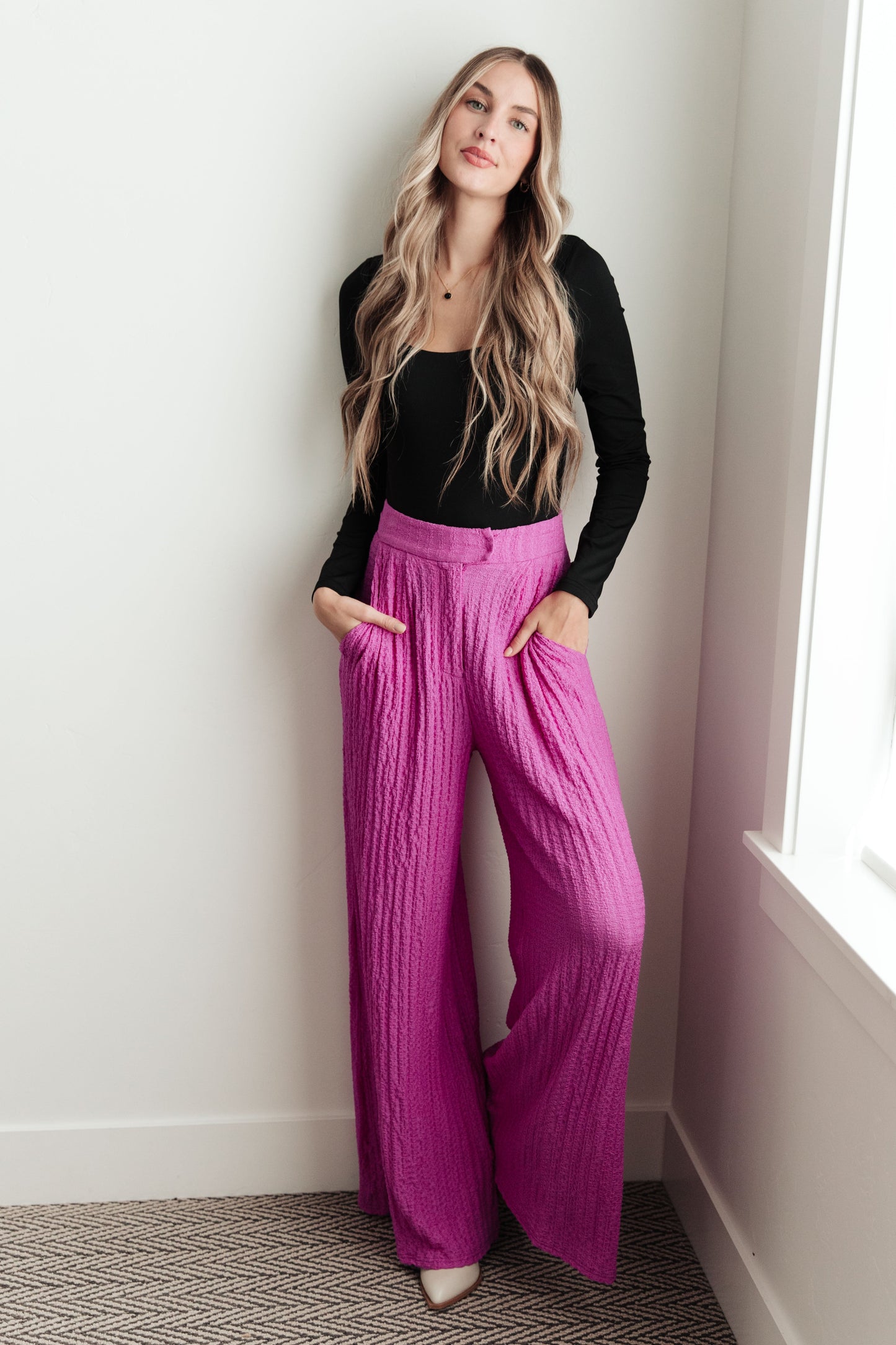 Davi & Dani • Totally Crazy Still Wide Leg Pants