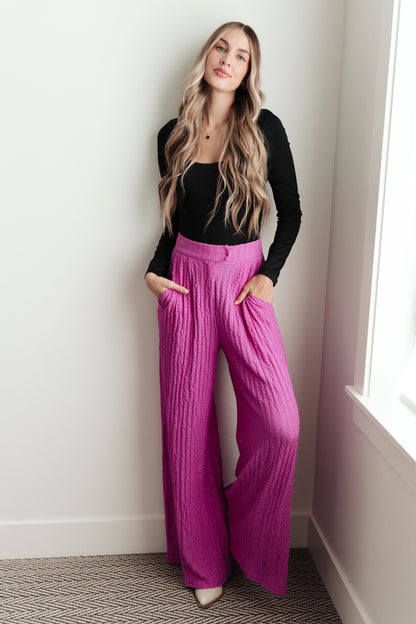 Davi & Dani • Totally Crazy Still Wide Leg Pants