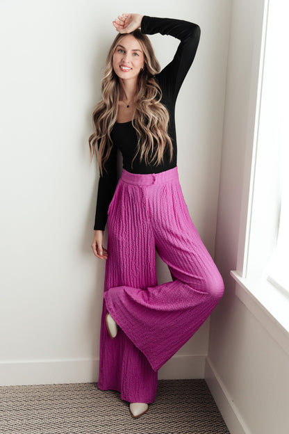 Davi & Dani • Totally Crazy Still Wide Leg Pants