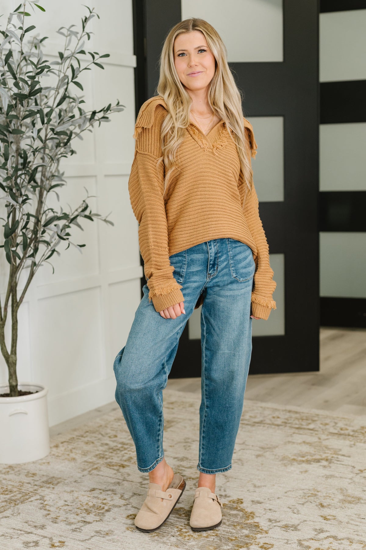 Jodifl • Travel Far & Wide Sweater in Taupe