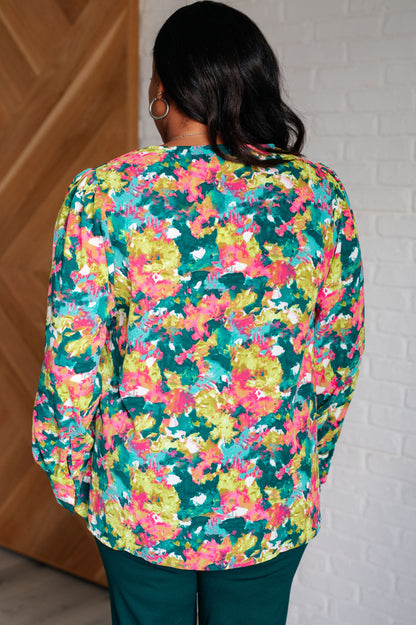 Jodifl • Vantage Point V-Neck Blouse